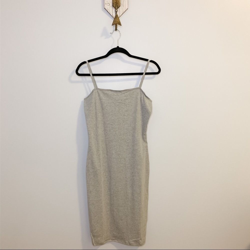 NWT Topshop Gray BodyCon Dress Size 8